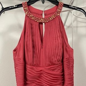 Adrianna Pappel Coral Pink Dress